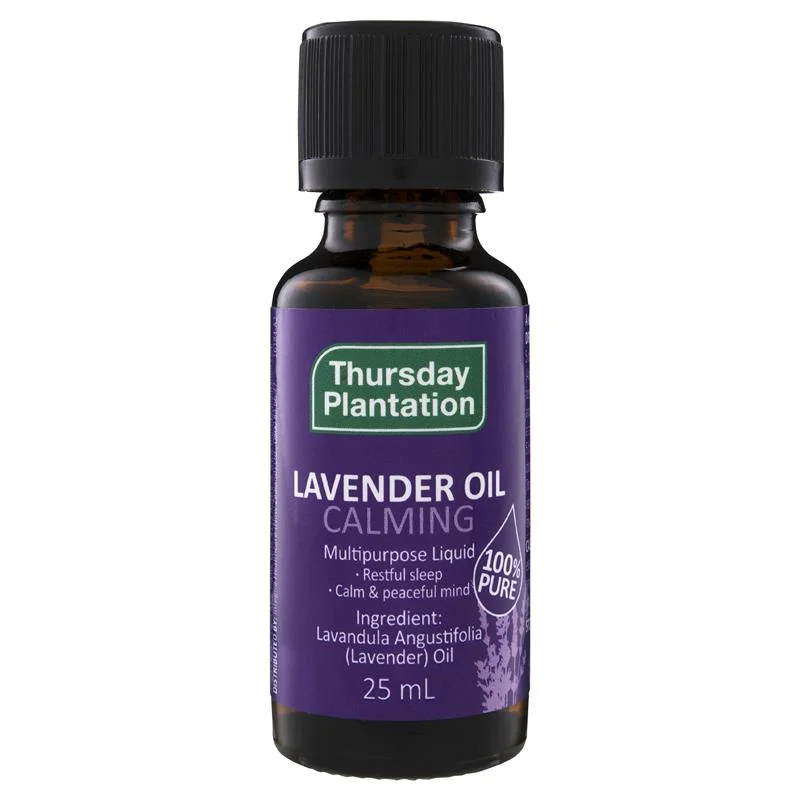 Thursday Plantation 星期四农庄 薰衣草精油 镇定肌肤 25ml 【保质期2029/10】